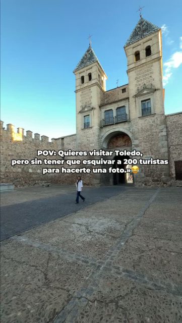Toledo en noviembre tiene algo especial 🍂

Calles tranquilas, miradores sin colas y ese ambiente de ciudad que se disfruta a otro ritmo. Es el momento perfecto para perderte por el casco histórico sin agobios, tomarte tu tiempo en cada rincón y descubrir la Toledo más auténtica.

Y para que la escapada salga todavía mejor: reserva en apartamentosalohatoledo.com con el cupón NOVIEMBRE15 y llévate un descuento en tu estancia ✨

📍 Te esperamos en Toledo.

#toledo #turismotoledo #noviembre #otoño